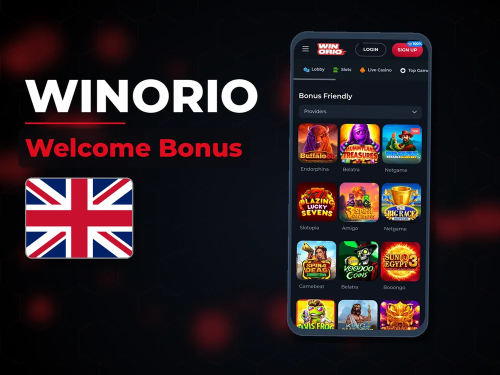 winorio - Welcome Bonus
