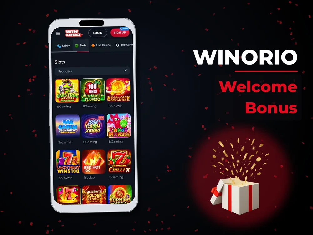 winorio - Welcome Bonus