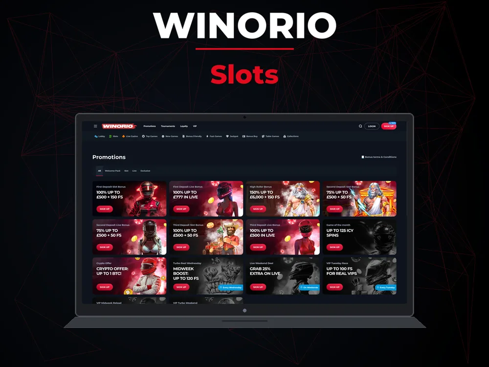 winorio - Slots